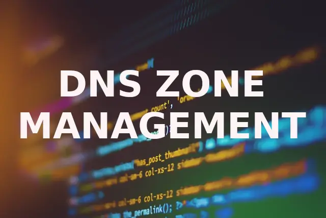 DNS management How To in Hosting control panel