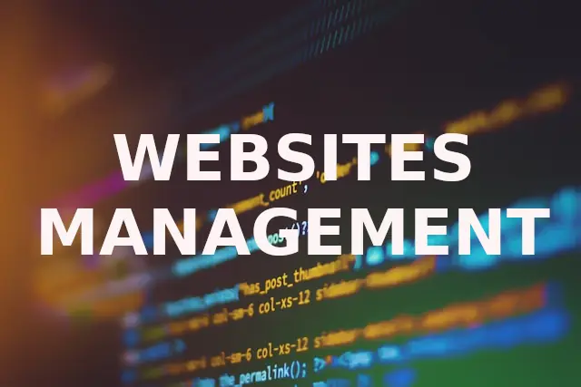 web management how to
